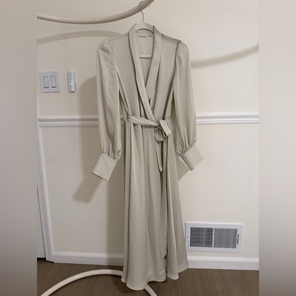 Babaton Satin Tie Dress